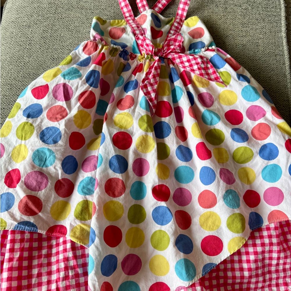 Jelly The Pug Multicolor Polka Dot Dress